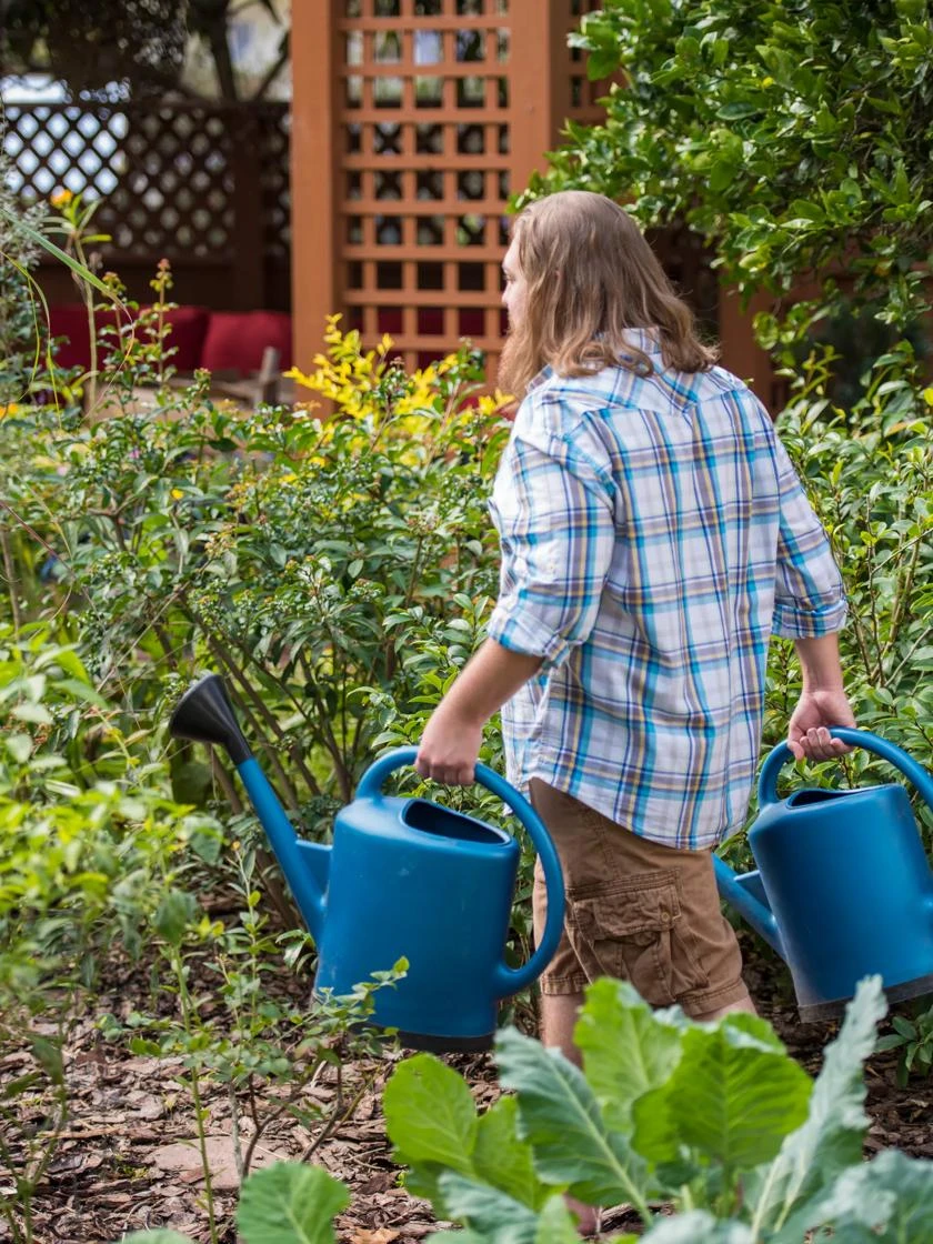French Blue Watering Can - Image 9